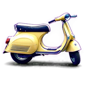 Vespa Scooter Line Art Png Lyo46 PNG image