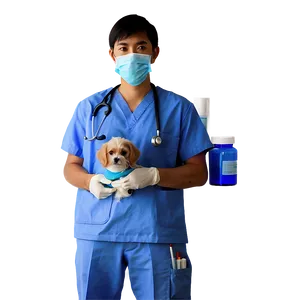 Vet Giving Medicine PNG Hft58 PNG