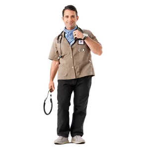 Vet With Stethoscope PNG 06282024 PNG