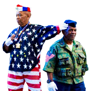 Veterans On 4th Of July Parade Png Qgb80 PNG image