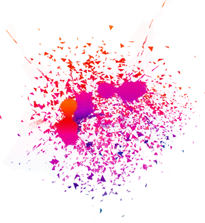 Vibrant_ Abstract_ Explosion PNG image