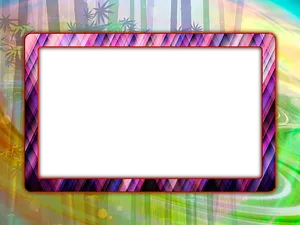 Vibrant Abstract Frame