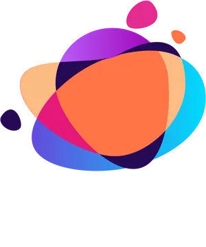 Vibrant_ Abstract_ Orbit_ Design PNG image