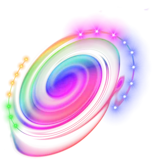 Vibrant Abstract Swirl PNG image