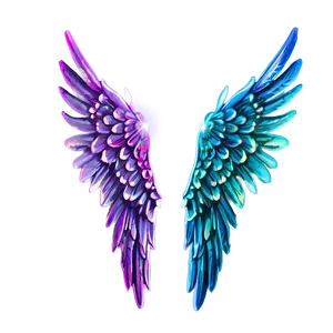 Vibrant Angel Wings Picture PNG Hxq41 PNG