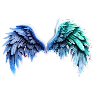 Vibrant Angel Wings Picture PNG Jxx