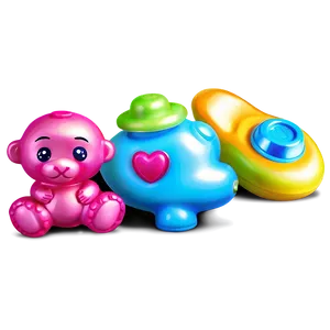 Vibrant Baby Toys PNG Ath