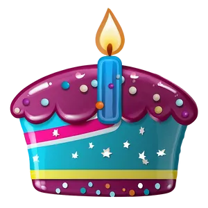 Vibrant Birthday Emoji PNG 3 PNG