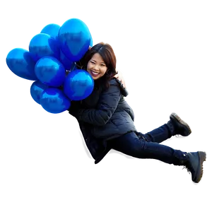 Vibrant Blue Balloons Png Uph99 PNG image