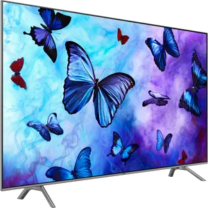 Vibrant Butterflies Samsung T V Display