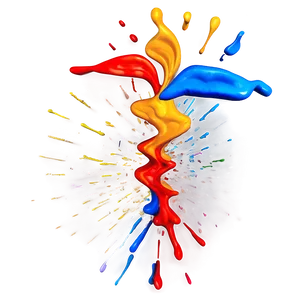 Vibrant Color Splash PNG Prd21 PNG