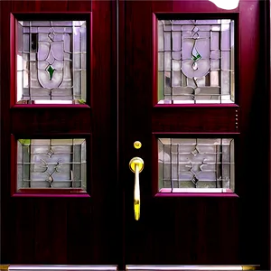 Vibrant Colored Entry Door PNG 06292024