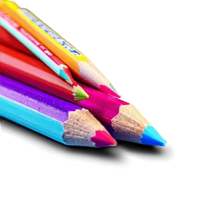 Vibrant Colored Pencils Png 06212024 PNG image