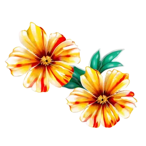 Vibrant Corner Flower PNG 06272024