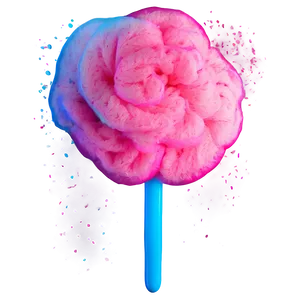 Vibrant Cotton Candy Burst Png 2 PNG image