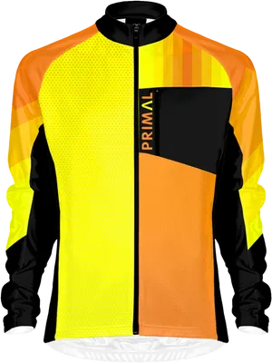 Vibrant Cycling Jacket Mens Wear PNG image