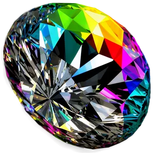 Vibrant Diamond Reflection PNG Ofg PNG