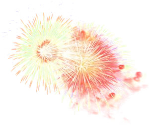 Vibrant_ Diwali_ Fireworks_ Display PNG image