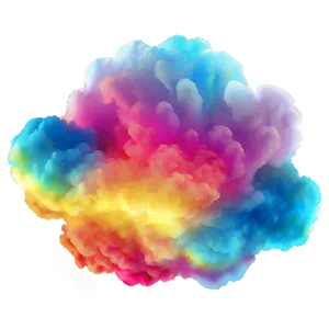 Vibrant Dream Cloud PNG 06282024
