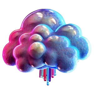 Vibrant Dream Cloud PNG 06282024