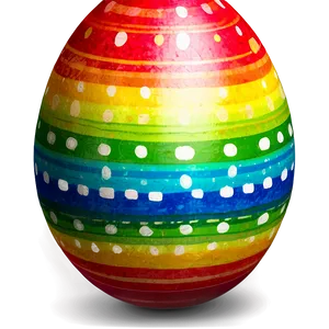 Vibrant Easter Egg Png 70 PNG image