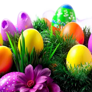 Vibrant Easter Flowers Png 05212024 PNG image