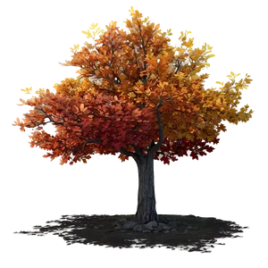 Vibrant Fall Trees PNG 05042024 PNG