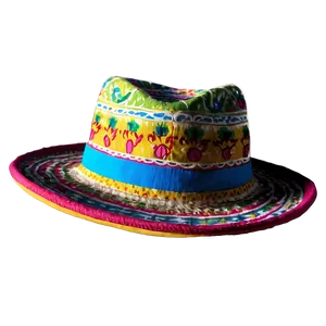 Vibrant Fiesta Hat Png 94 PNG image