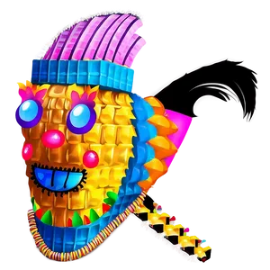 Vibrant Fiesta Pinata Png 06212024 PNG image