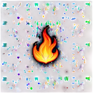 Vibrant Fire Effect Png 06122024 PNG image