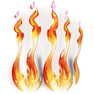 Vibrant Fire Emoji Picture Png 37 PNG image