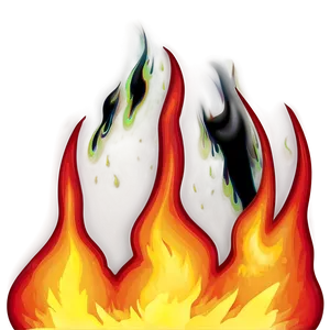 Vibrant Fire Emoji Picture PNG Cuh