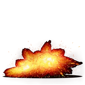 Vibrant Fire Explosion Png Iut PNG image