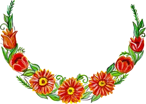 Vibrant_ Floral_ Wreath_ Illustration.png PNG