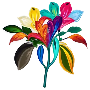 Vibrant Flores Spectrum Png Rum PNG image