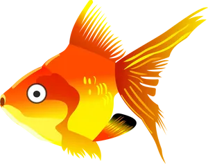 Vibrant Goldfish Illustration