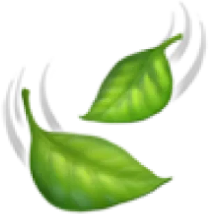 Vibrant Green Leaves Illustration PNG