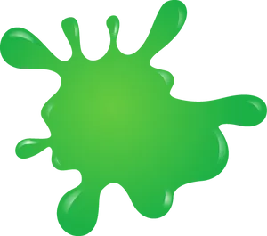 Vibrant_ Green_ Paint_ Splash PNG image