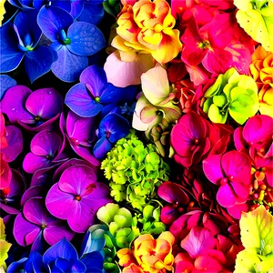 Vibrant Hydrangea Png Irb PNG image