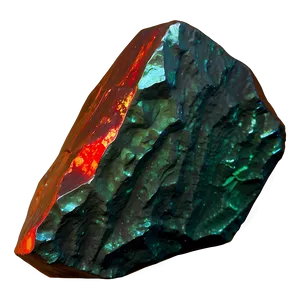 Vibrant Iron Ore Rock PNG 37