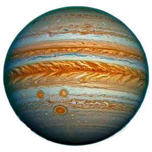 Vibrant Jupiter Image PNG Lfv