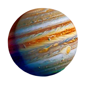 Vibrant Jupiter Image Png Sxv89 PNG image