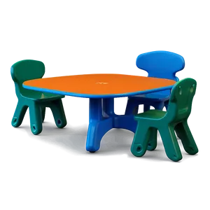 Vibrant Kids Play Table PNG 05042024