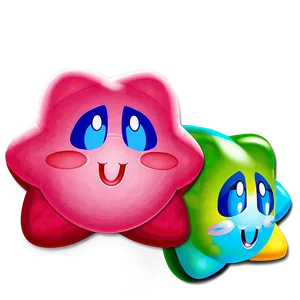 Vibrant Kirby Star Png Image Download Ljg PNG image