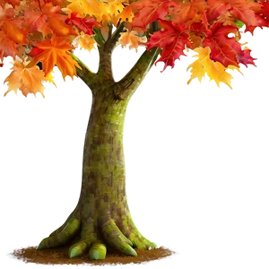 "vibrant Maple Tree PNG" Oeu