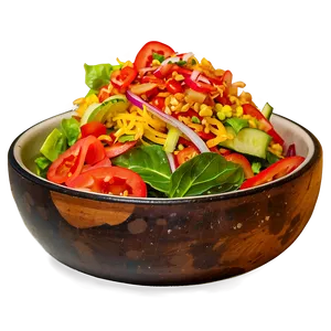 Vibrant Mexican Salad Png Fee PNG image