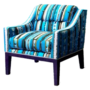 Vibrant Modern Chair PNG 06282024