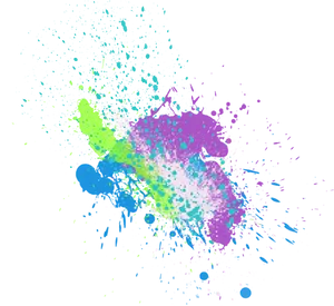 Vibrant_ Paint_ Splash_ Abstract PNG image