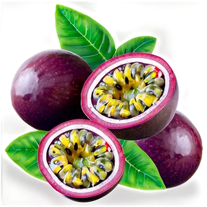 Vibrant Passion Fruit Background Png Pqp23 PNG image