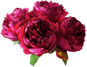 Vibrant Peony Bouquet.png PNG